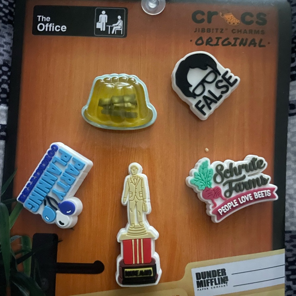 The office Jibbitz pack